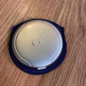 Jane Iredale Gold Metal Compact Gently Used Refillable Powder